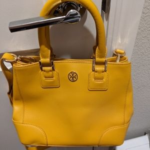 Tory Burch Mini Robinson Square Tote